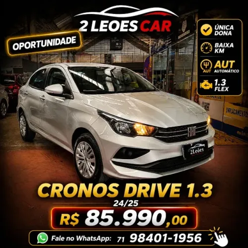 Fiat Cronos Drive 1.3 8V Flex 2025