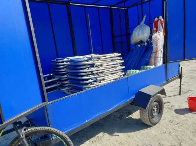 Carrinho de Praia com Licença 