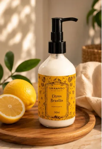 Hidratante citrus brasilis Granado - 240ml- Embalagem de vidro