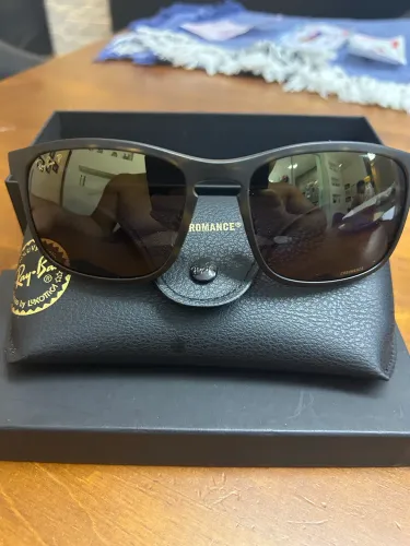 Óculos de sol Ray-Ban RB 4264 894/6B 58-18 145 dourado espelho polarizado CHROMANCE