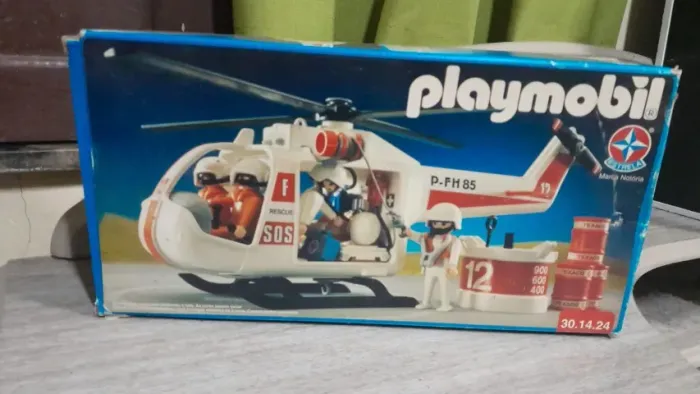 Playmobil Estrela Helicoptero Resgate