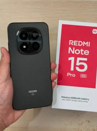 5G- Redmi Note 15 Pro - Novo Lacrado - Toop (Lançamento) 256Gb/8Ram Pretoooo