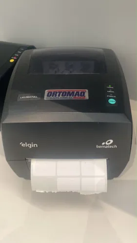 Impressora de etiquetas com bipador
