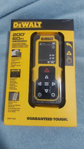 Trena A Laser 60m Dewalt - DWHT77200 NOVA LACRADA NA CAIXA
