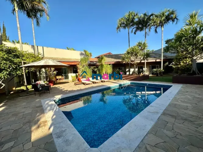 Casa com 3 dormitórios à venda, 487 m² por R$ 4.200.000 - Condomínio Altos da Represa - Am