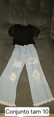 Conjunto infantil para 10 anos