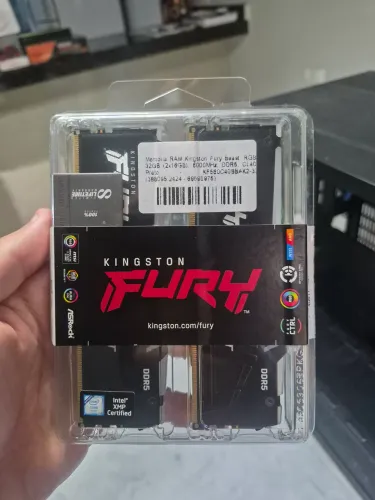 Memória RAM (Kingston Fury 2x16GB 6000MHz DDR5)