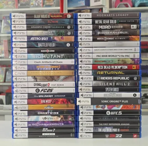 Playstation 5 seminovos games em mídia física