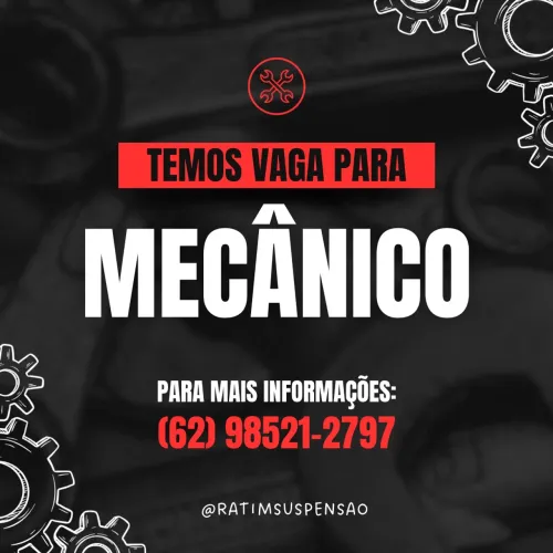 Contrata-se mecânico!