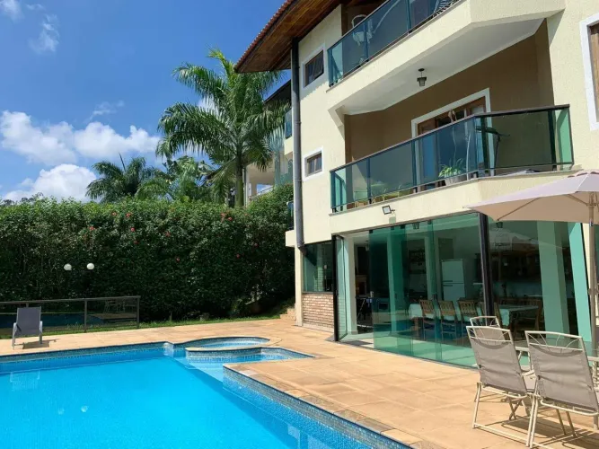 Casa com 5 dormitórios para alugar, 520 m² por R$ 11.899,00/mês - Fazenda Paião (Alpes de