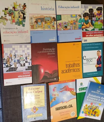 PEDAGOGIA - LIVROS