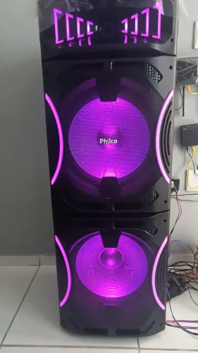 Caixa de som philco