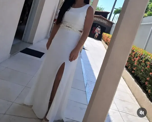 Vestido off White