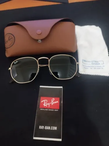 Óculos rayban hexagonal original
