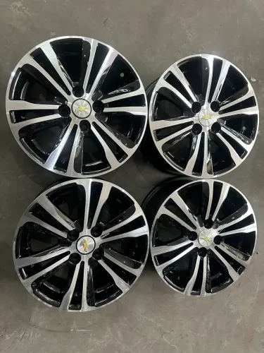 Rodas 15 onix, prisma , celta ,corsa, cobalt spin 4/100