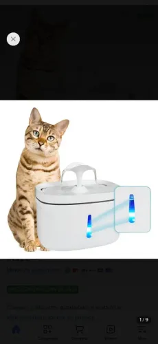 Bebedouro para gatos