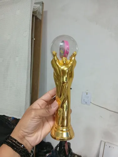 Lote Troféu Copa do Brasil e Bandeiras plástico