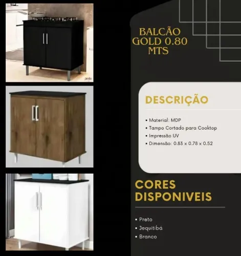 Balcão 0.8 Novo