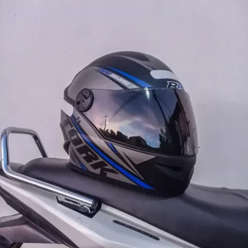 Capacete Azul Pro Tork - Viseira Fumê