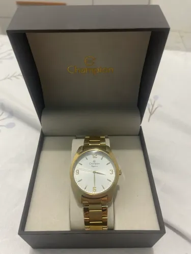 Relógio champion elegance cor dourada
