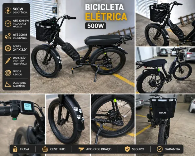 Bicicleta eletrica Lev cruiser plus