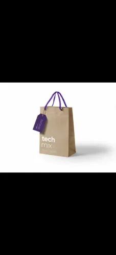 Sacolas personalizadas com sua logo/prontas para entrega. Utilizamos papel kraft