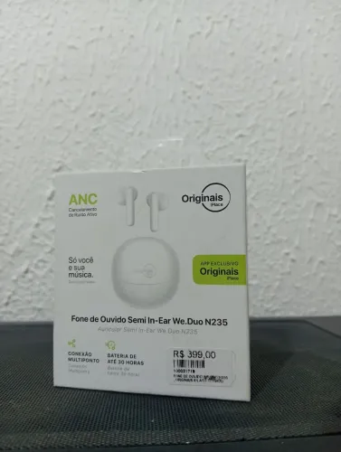 Fone de Ouvido com Cancelamento de Ruído Ativo