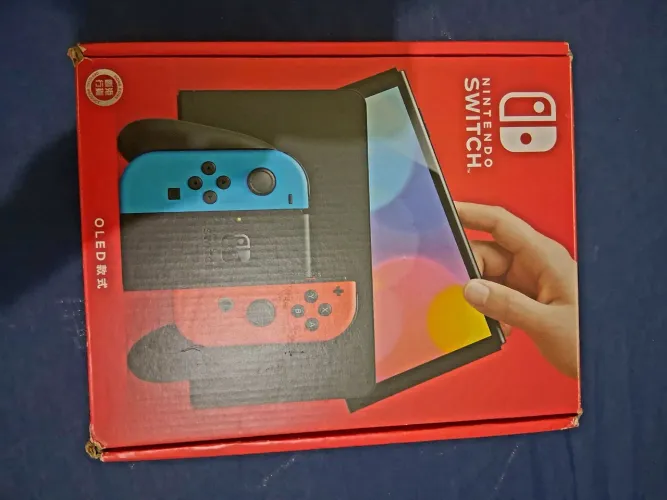 NINTENDO SWITH OLED 256GB DESBLOQUEADO