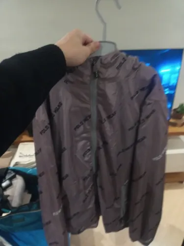 Jaqueta Corta-Vento Polo Wear Estampada - Tamanho M