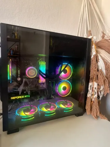 ? SETUP GAMER COMPLETO À VENDA ? RYZEN 5 + RTX 3060 12GB + 2 MONITORES 144HZ ?