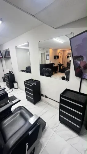 Carrinhos auxiliar para barbearia novos fábrica 