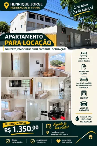 Alugo casa/apto Joquei clube / Henrique Jorge