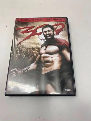 DVD duplo da Edição Especial do filme "300"