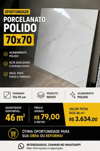 Porcelanato polido