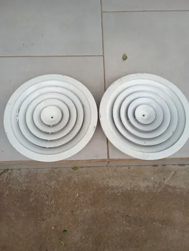 Difusor de ar condicionado 35cm em alumínio 