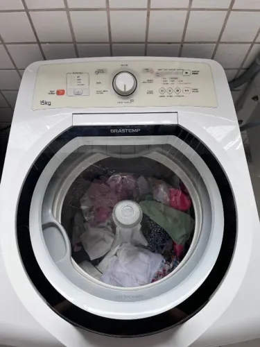 Lava roupa 15kg Brastemp