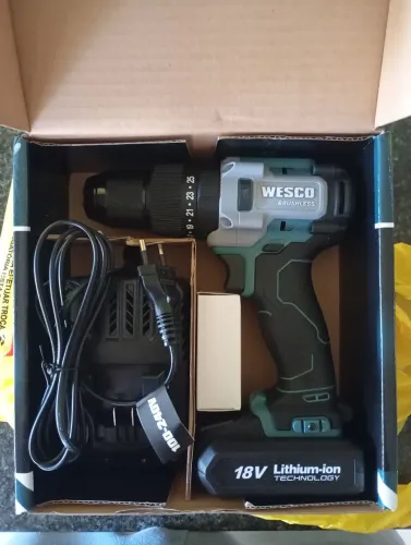 Parafusadeira Wesco 18V
