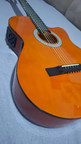 VIOLÃO GIANNINI SF-14 CEQ ELETROACÚSTICO - POUQUÍSSIMO USADO