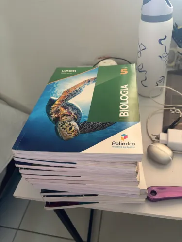 Kit de livros Lumen/Poliedro Ensino Médio - vários volumes