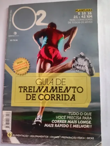 Livro Guia de treinamento de corrida.