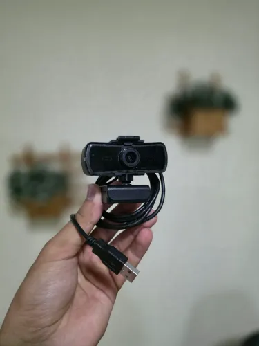 WEBCAM USB - PLUG & PLAY PARA REUNIÕES E LIVES!