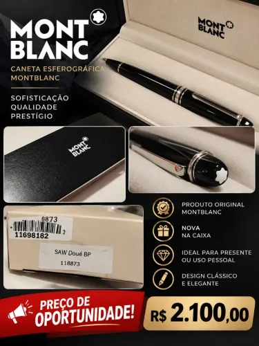 Caneta Esferográfica Mont Blanc