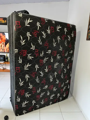 Cama Box de casal conjugada usada