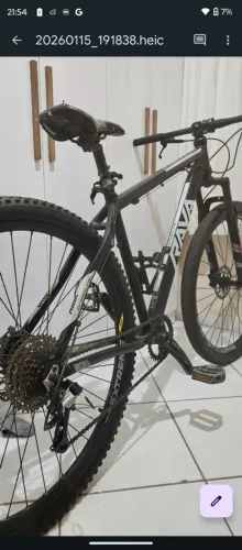 BIKE ARO 29 MARCA RAVA QUADRO ALUMÍNIO 