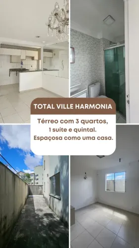 VENDA  Apartamento Térreo com 3 quartos e Quintal no Lago Azul