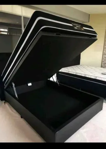 BASE BAU + COLCHÃO D33 COM OU SEM MOLAS frete grátis e entrega rápido 