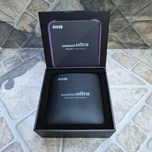 Placa de Captura EZCAP GameDock Ultra 4K HDR Nova na Caixa