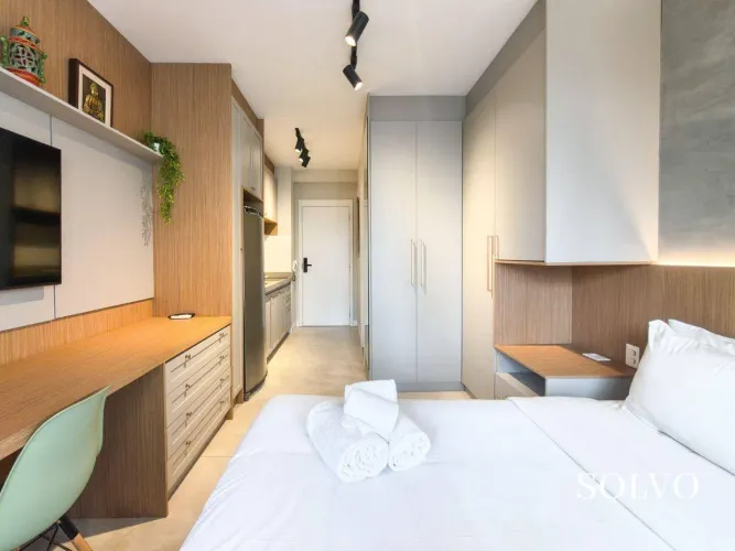 Studio com 1 dormitório para alugar, 25 m² por R$ 3.800/mês - Vila Olímpia - São Paulo/SP