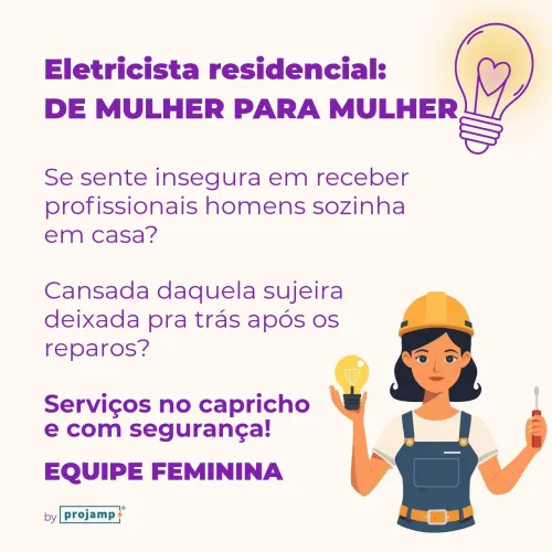 Eletricista DE MULHER PARA MULHER