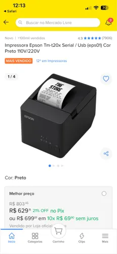 Impressora nota fiscal